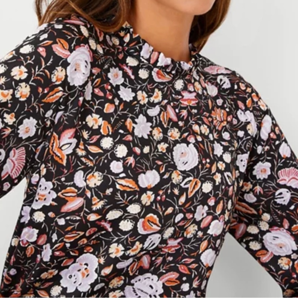 Ann Taylor Ruffle Blouse